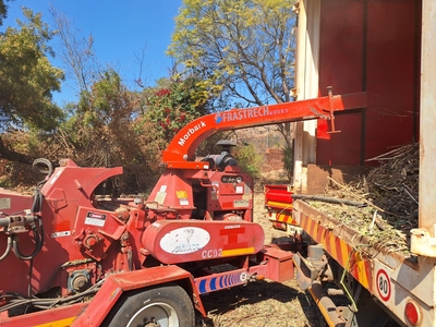 Tree shredder hire service area coverage